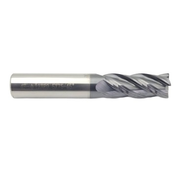 Frez promieniowy VHM Fi12 x R0.5 x 75 mm - 45 HRC