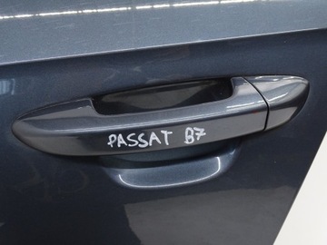 фото thumb №10, Двері ліві лівий зад задні vw passat b7 3a sedan графітові