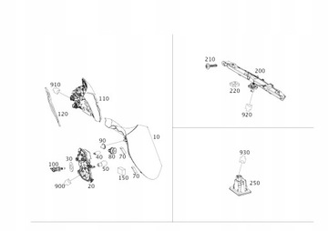 фото thumb №1, Фара зад правые левый mercedes gla x156