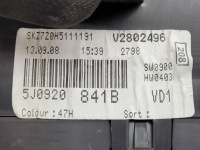 фото thumb №8, Панель приладів бензин skoda fabia ii roomster eu 5j0920841b