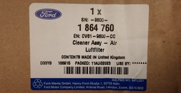 фото thumb №14, Корпус фильтра воздуха ford focus mk3 kuga mk2