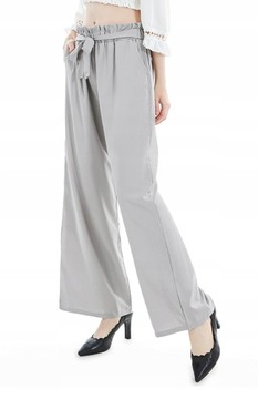 Женские широкие брюки-кюлоты XL/XXL C-9079 ЗЕЛЕНЫЕ
