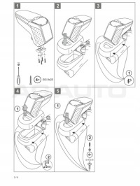 фото thumb №7, Підлокітник з адаптер do fiat 500x, 2015- , arm2-black
