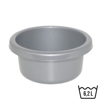Klasyczna miska kuchenna 6,2L 31cm srebrny