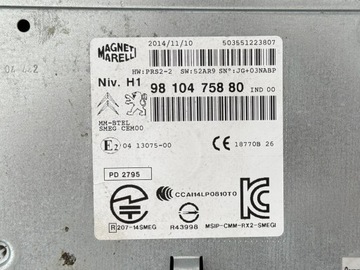 фото thumb №10, Радио навигация считыватель дисплей комплект peugeot 308 t9 ii 2 9810475880