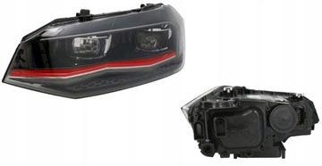 фото thumb №1, Фара лампа лівий vw polo 17- valeo led gti