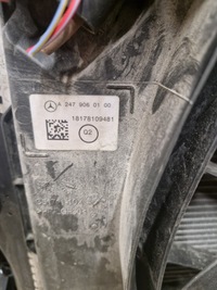 фото thumb №12, Mercedes a-klasa a177 177 pas передний 1,3 усилитель радиатор демонтаж