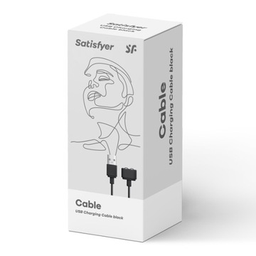 Зарядный кабель — USB-кабель для зарядки Satisfyer, черный