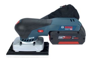 КАЧЕСТВЕННАЯ ШЛИФОВАЛЬНАЯ МАШИНА GSS 18V-13 BOSCH 2x4.0Ah L-BOXX + АКСЕССУАРЫ