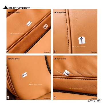 фото thumb №6, Bmw g31 оббивка сидіння засіб individual caramel