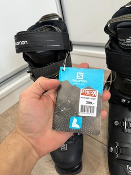ГОРНОЛЫЖНЫЕ БОТИНКИ SALOMON S PRO 90 Вт НОВЫЕ 23–23,5 СМ 36–37