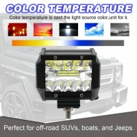 фото thumb №15, Лампа рабочая 60w противотуманная фара led прожектор jeep hummer