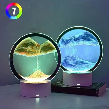 OBRACAJĄCE MALOWANIE PIASKIEM 3D DYNAMICZNY K