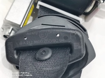 фото thumb №6, Mercedes e kla w212 ремни зад универсал чёрные - заводской новое - комплект