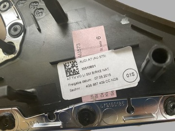 AUDI A7 4G LISTWY DEKORY WNETRZA DREWNO
