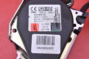 фото thumb №6, Pas безопасности левый перед натяжитель 98208526xx peugeot 2008 2 ii 19-21