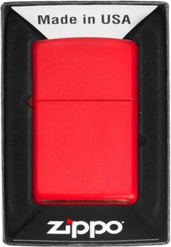 Подарочный набор зажигалок ZIPPO RED MATTE*№2