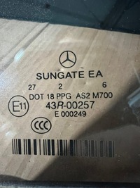 фото thumb №4, Скло лівий зад sungate mercedes s w221 довгий