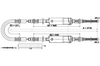 фото thumb №1, Ate 24.3727-0637.2 cięgło, гальмо стояночний