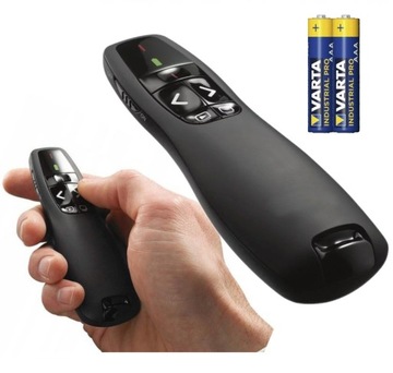 Профессиональная лазерная указка, мощный лазерный USB-пульт дистанционного управления + батарейки