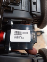 фото thumb №5, Kia niro ii решітка повітропровід середня консолі 97410-at000