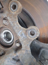 фото thumb №7, Поворотный кулак ступица левый задняя левая задняя bmw f26 x4