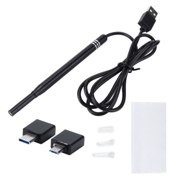 ЭНДОСКОПНАЯ КАМЕРА ДЛЯ ЧИСТКИ УШЕЙ 3 В 1 USB