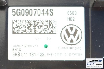 фото thumb №7, Vw golf 7 панель климат кондиционера 5g0907044s 5g0907044ab 5g0907044ap 5g090