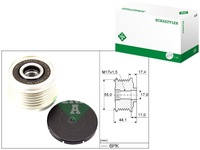 фото thumb №1, Шкив генератора subaru forester legacy v outback xv 2.0d