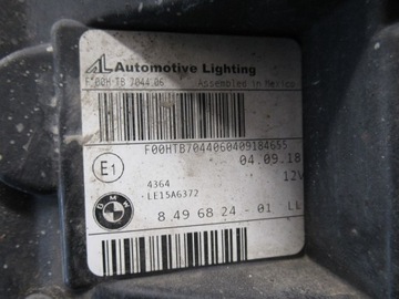 фото thumb №9, Bmw x3 g01 лампа правая правый перед адаптивный led комплектная европа 8496824