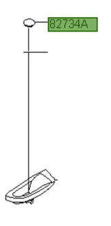 фото thumb №1, Заглушка держатель внутренний дверь hyundai i20 12-20