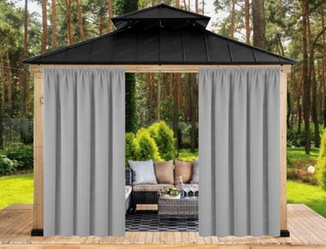 ZASŁONY WODOODPORNE OGRODOWE 155x240 TUNEL PERGOLA