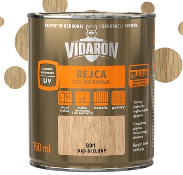 Морилка Vidaron Дуб беленый B01 0,75л