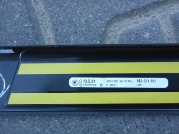 фото thumb №6, Skoda octavia iii 3 планка защита порога левая новая