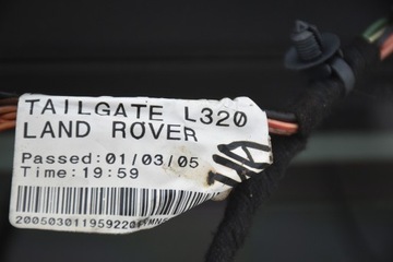 фото thumb №16, Кришка задня зад range rover sport l320 камера