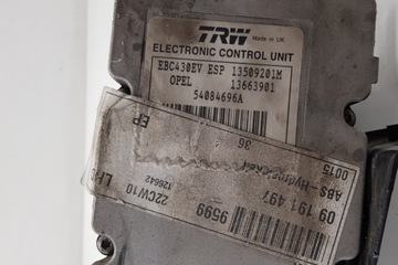 фото thumb №10, Насос abs opel signum 13663901 2.2l бензин 114kw 2003