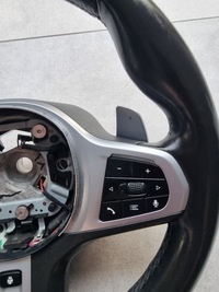 фото thumb №12, Bmw x5 g05 g06 g30 g31 2019r руль м-пакет asysteny лепестки с подогревом