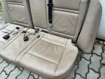 фото thumb №8, Bmw x5 e70 кожа сиденья sport диван защита колонки camel