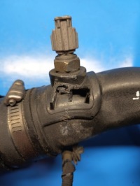 Труба пабтрубок  шланг интеркулер дроссельная заслонка lexus is220 toyota 2.2 d-cat в Украине, фото thumb