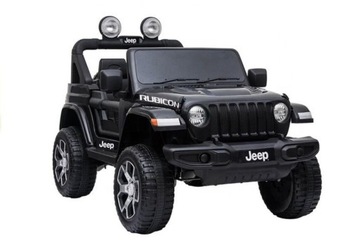 Автомобиль на аккумуляторе Jeep Rubicon 4x4 Черный