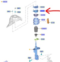 фото thumb №11, Кронштейн верхній амортизатора mustang 26.08.2019 - 2386552 _ jr3c-3k155-fd