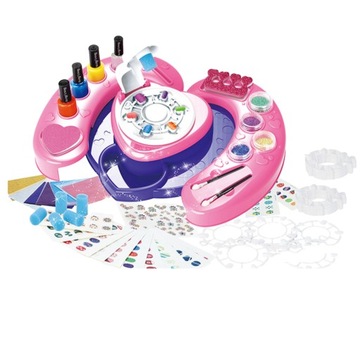 КОРОБКА МАКИЯЖА И КОСМЕТИКИ ДЛЯ НОГТЕЙ HOME SPA