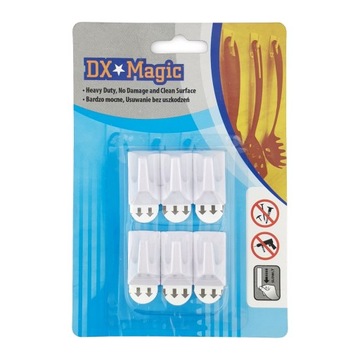 Крючки DX-Magic для декора и украшений STRONG 6 шт.