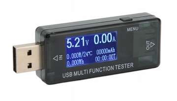 Многофункциональный измеритель напряжения и тока USB-порта 0–5,5 А, 0–150 Вт BTE-254