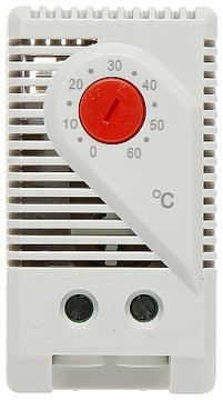 OGRZEWACZ DO OBUDÓW SZAF RACK 230V 60W TERMOSTAT