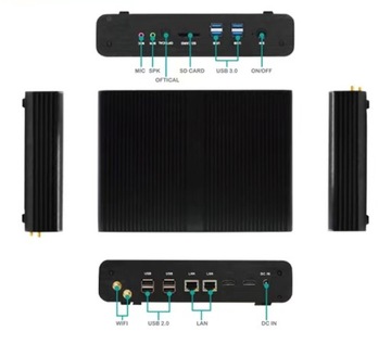 Komputer przemysłowy X29C i5-5200U RS232 16/1TB