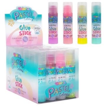 COLORINO ШКОЛЬНЫЙ КЛЕЙ-СТЕКЛО 9G ПАСТЕЛЬ 1 шт.