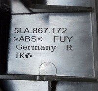 фото thumb №8, Skoda enyaq iv 2022 задняя сторона правая кнопки окон