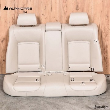 фото thumb №6, Bmw f01 lci оббивка комфорт сидіння засіб шкіра