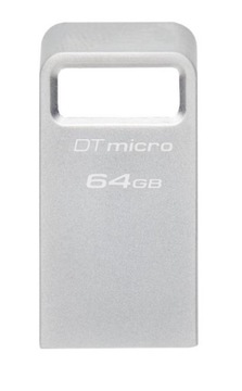Флэш-накопитель Kingston Data Traveler Micro G2, 64 ГБ, USB 3.2 Gen 1, металл